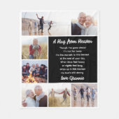 Knuffel uit de hemel Fotocollage Sympathie Fleece Deken (Voorkant)