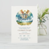 Knuffel uit de hemel gedicht Viering van het leven Kaart (Staand voorkant)