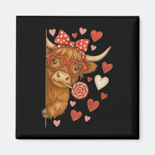 Knuffel Valentijn Koei Coquette Xoxo Hoe-doe Weste Magneet