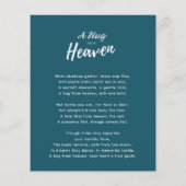 Knuffel Van Hemel Viering van het Leven Memorial G (Achterkant)