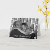 Knuffel voor opa! | kaart (Gele Bloem)