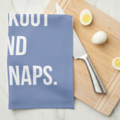 Knuffel, Workout, Nap, Grappige Nieuwigheid Leuke  Theedoek (Quarter Fold)