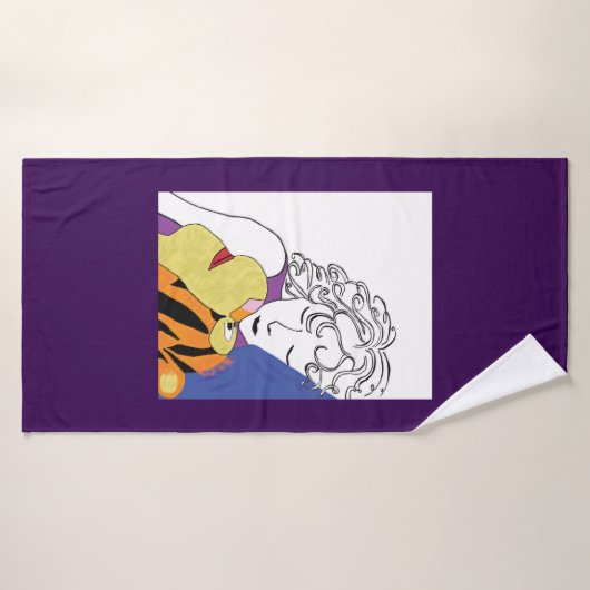 KNUFFELAARSTER BADHANDDOEK (Badhanddoek)