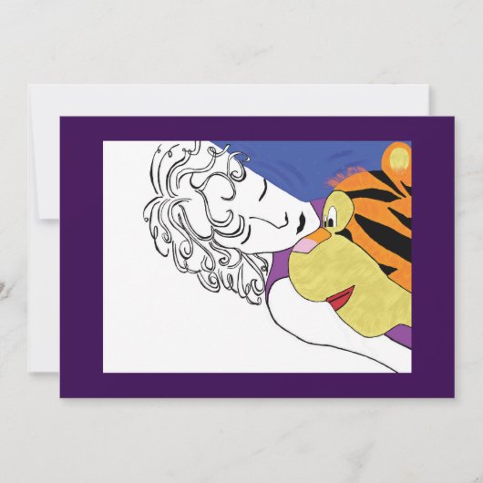 KNUFFELAARSTER FEESTDAGENKAART (Voorkant)