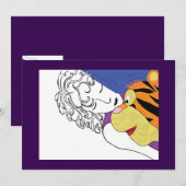 KNUFFELAARSTER FEESTDAGENKAART (Voorkant / Achterkant)