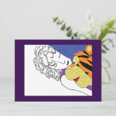 KNUFFELAARSTER FEESTDAGENKAART (Staand voorkant)