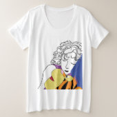 KNUFFELAARSTER GROTE MAAT T-SHIRT (Design voorkant)