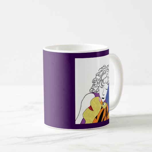 KNUFFELAARSTER KOFFIEMOK (Voorkant rechts)