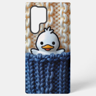 Knuffelachtige Herfst Eend Esthetische Kunst Phone Samsung Galaxy Hoesje
