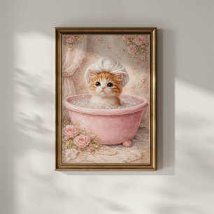 Knuffelbad voor Kittens Poster