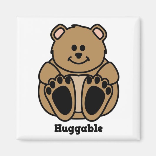 Knuffelbare Beren magneet (Voorkant)