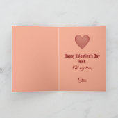 Knuffelbare en aanpasbare Valentijnsdag Kaart (Binnen)