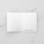 Knuffelbare Pandabeer Bedankt Briefkaarten voor Ki (Binnen)