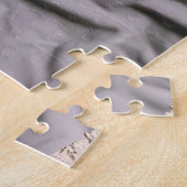 Knuffelbare puppy zwangerschapsaankondiging  legpuzzel (Zijkant)