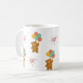 Knuffelbeer Ballon Mok (Voorkant links)