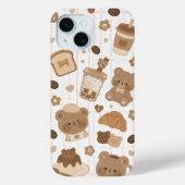 Knuffelbeer Café Case-Mate iPhone Case (Achterkant)