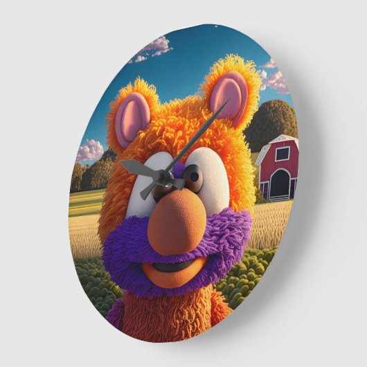 knuffelbeer grote klok (Hoek)