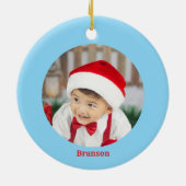 Knuffelbeer keramisch ornament (Achterkant)