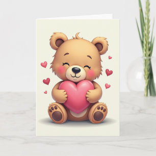 Knuffelbeer Liefde Knuffelkaart Kaart