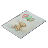 knuffelbeer notitieboek (Linkerzijde)