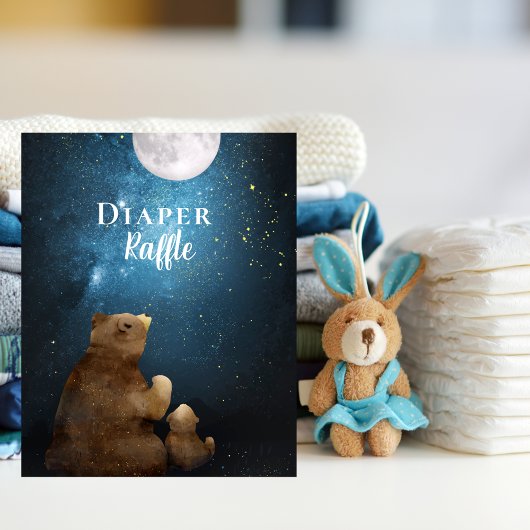 Knuffelbeer Over De Maan Luierspotterij Poster