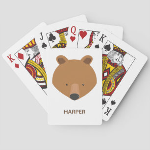 Knuffelbeernaam Dier Pokerkaarten