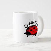 knuffelbeestje | Schattige en gezellig design Grote Koffiekop (Voorkant rechts)