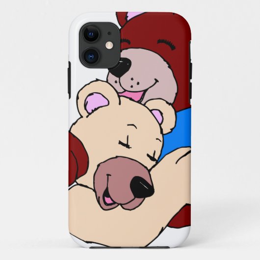 Knuffelberen Case-Mate iPhone Case (Achterkant)