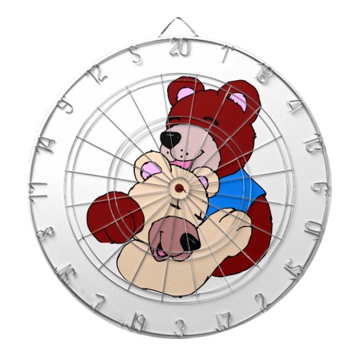 Knuffelberen Dartbord (Voorkant)