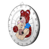 Knuffelberen Dartbord (Voorkant Rechts)