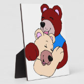 Knuffelberen Fotoplaat (Zijkant)