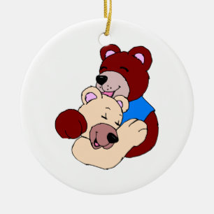 Knuffelberen Keramisch Ornament