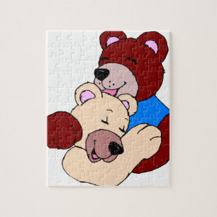 Knuffelberen Legpuzzel