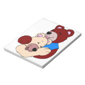 Knuffelberen Notitieblok (Linkerzijde)