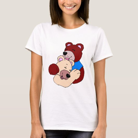 Knuffelberen T-shirt (Voorkant)