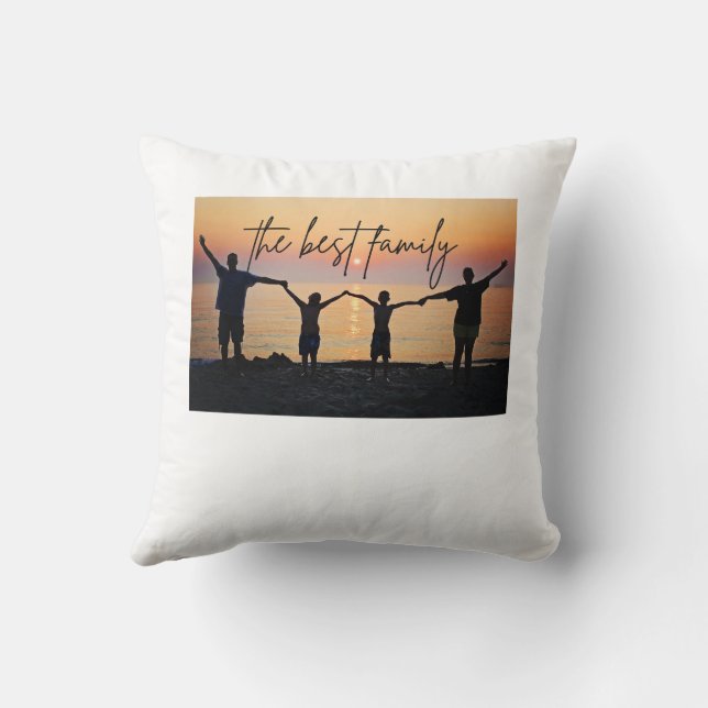 Knuffelcomfort: het perfecte kussen voor een famil (Achterkant)