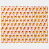 Knuffeldeken Pooh Fleece Deken (Voorkant (Horizontaal))