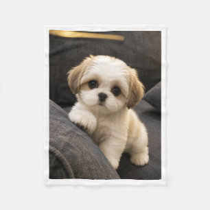 Knuffeldeken voor honden met Sherpa-vulling Fleece Deken