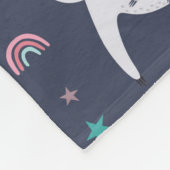 Knuffeldekens met malse luiaards fleece deken (Hoek)