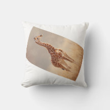 Knuffeldekensloop met baby-giraffe