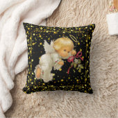 Knuffeldekentje engel werp kussen (Deken)