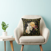 Knuffeldekentje engel werp kussen (Stoel)