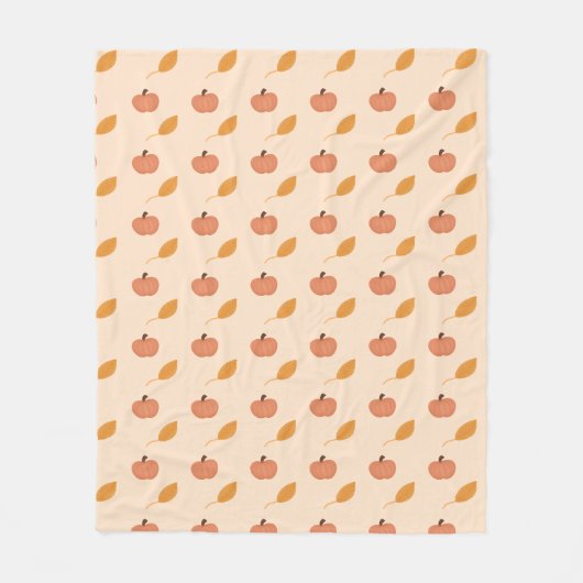 Knuffeldekentje voor herfst fleece deken (Voorkant)