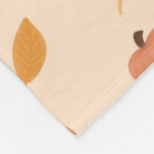 Knuffeldekentje voor herfst fleece deken (Hoek)