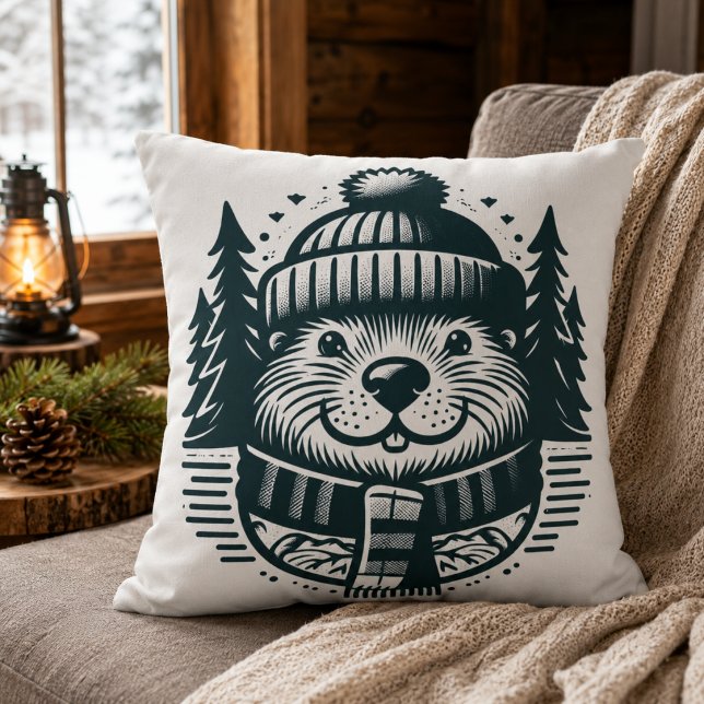 Knuffeldier: Adoreerbare Bever Kussen voor het Uit (Cozy Critter: Adorable Beaver Pillow for Ultimate)