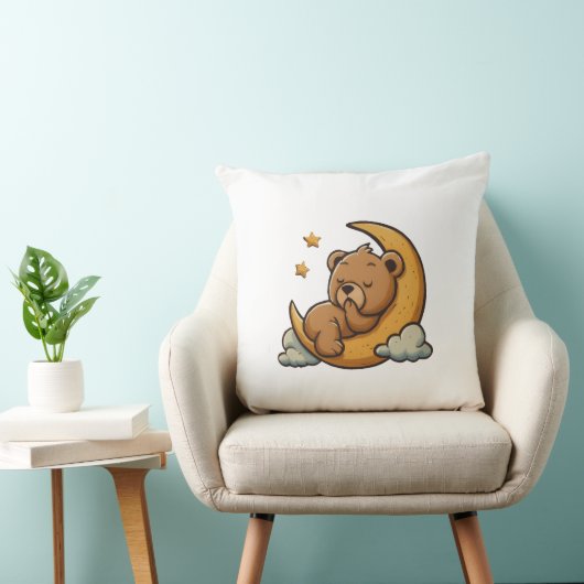 Knuffeldroom Teddybeer & Kussen Set (Stoel)