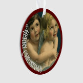 Knuffelen Cherubs Ornament (voorkant)