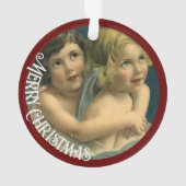 Knuffelen Cherubs Ornament (achterkant)