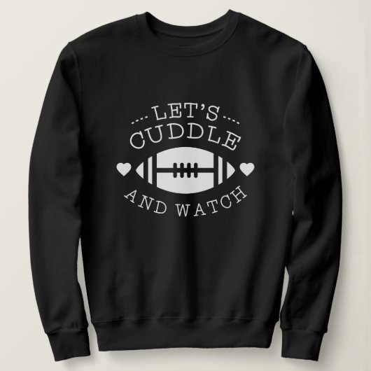 Knuffelen En Football Trui (Design voorkant)