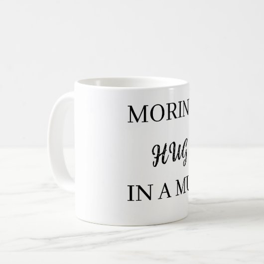 knuffelen in een mok (Voorkant links)